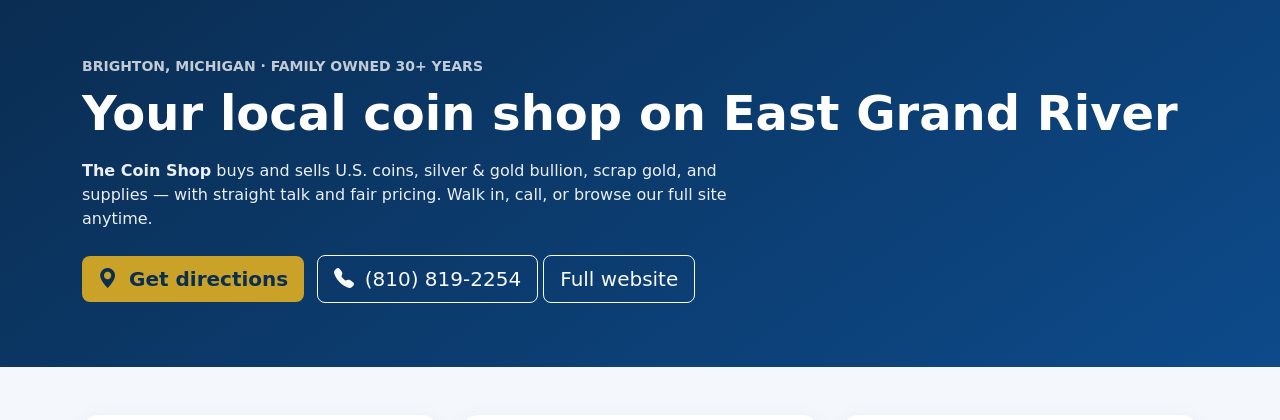 BrightonCoinShop.com preview