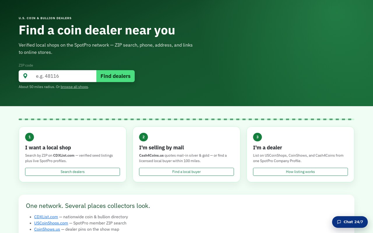 Coin-Dealers.us preview