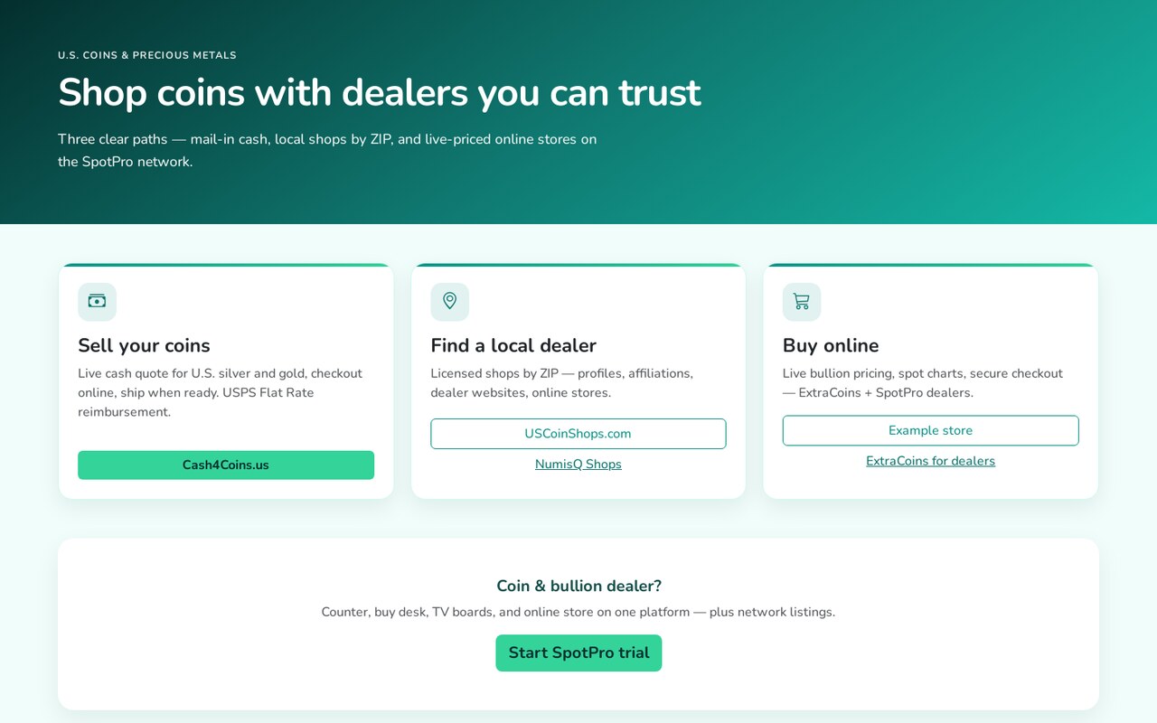 ShopCoins.us preview