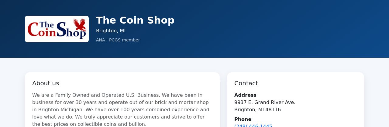 TheCoinShop.dealer.spotpro.us preview